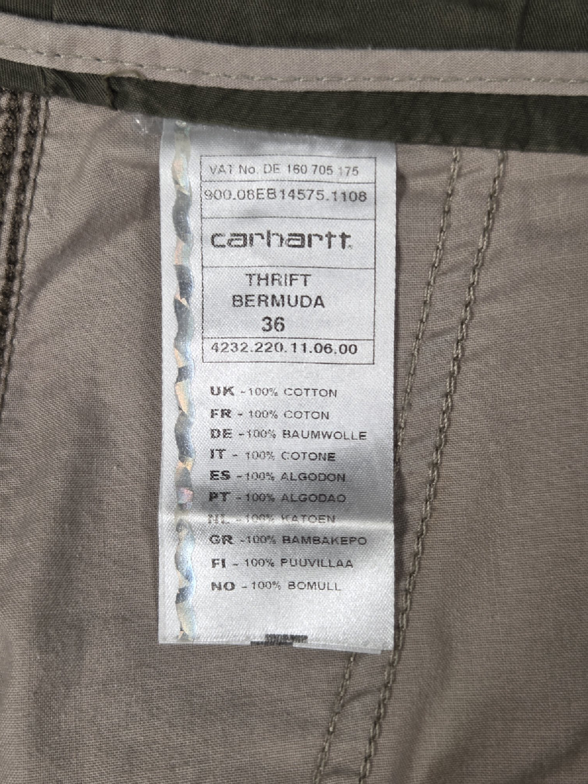 Short Carhartt