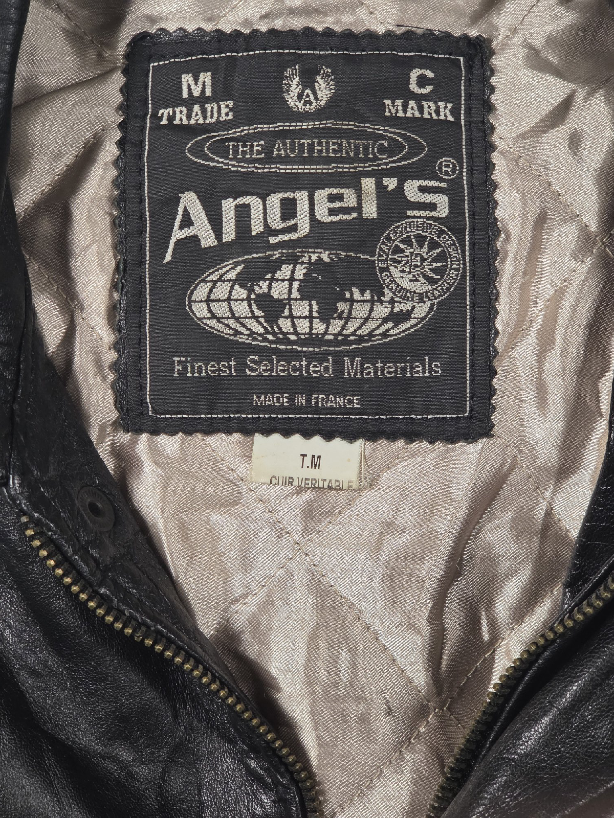 Veste en cuir Angel's