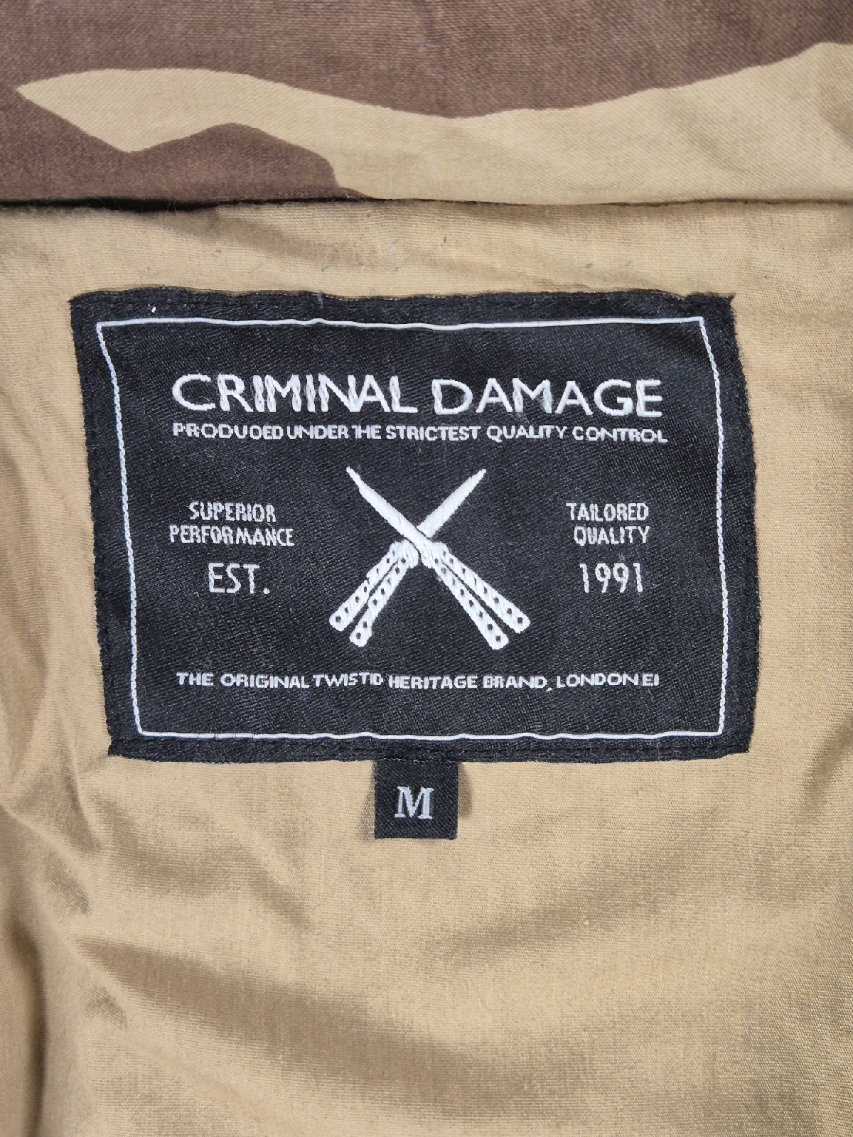 Veste Criminal Damage