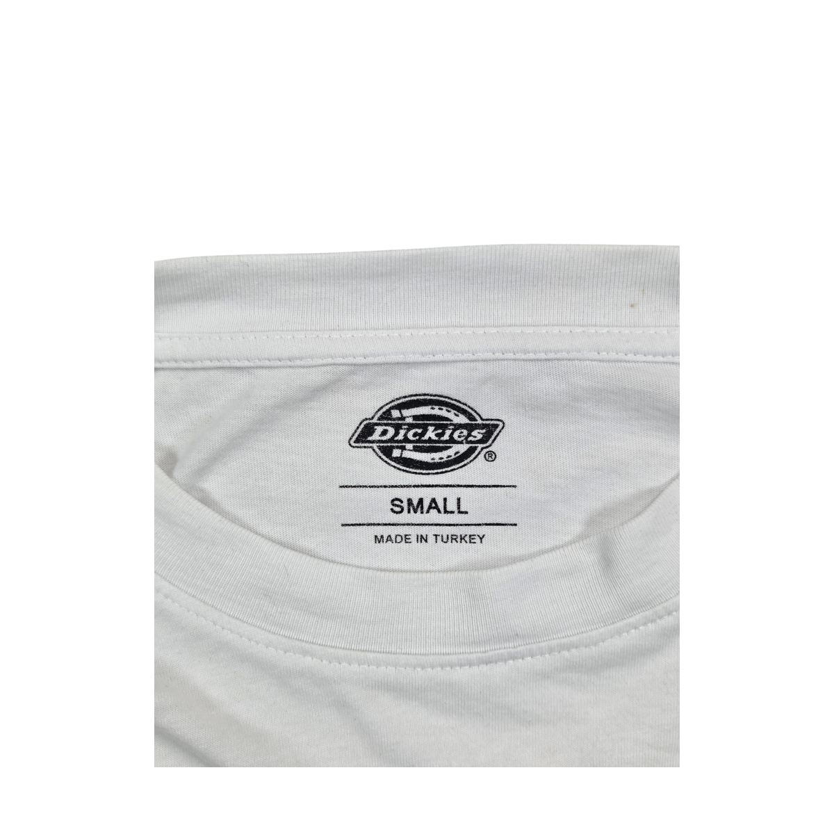 T-shirt Dickies blanc crop manches longues