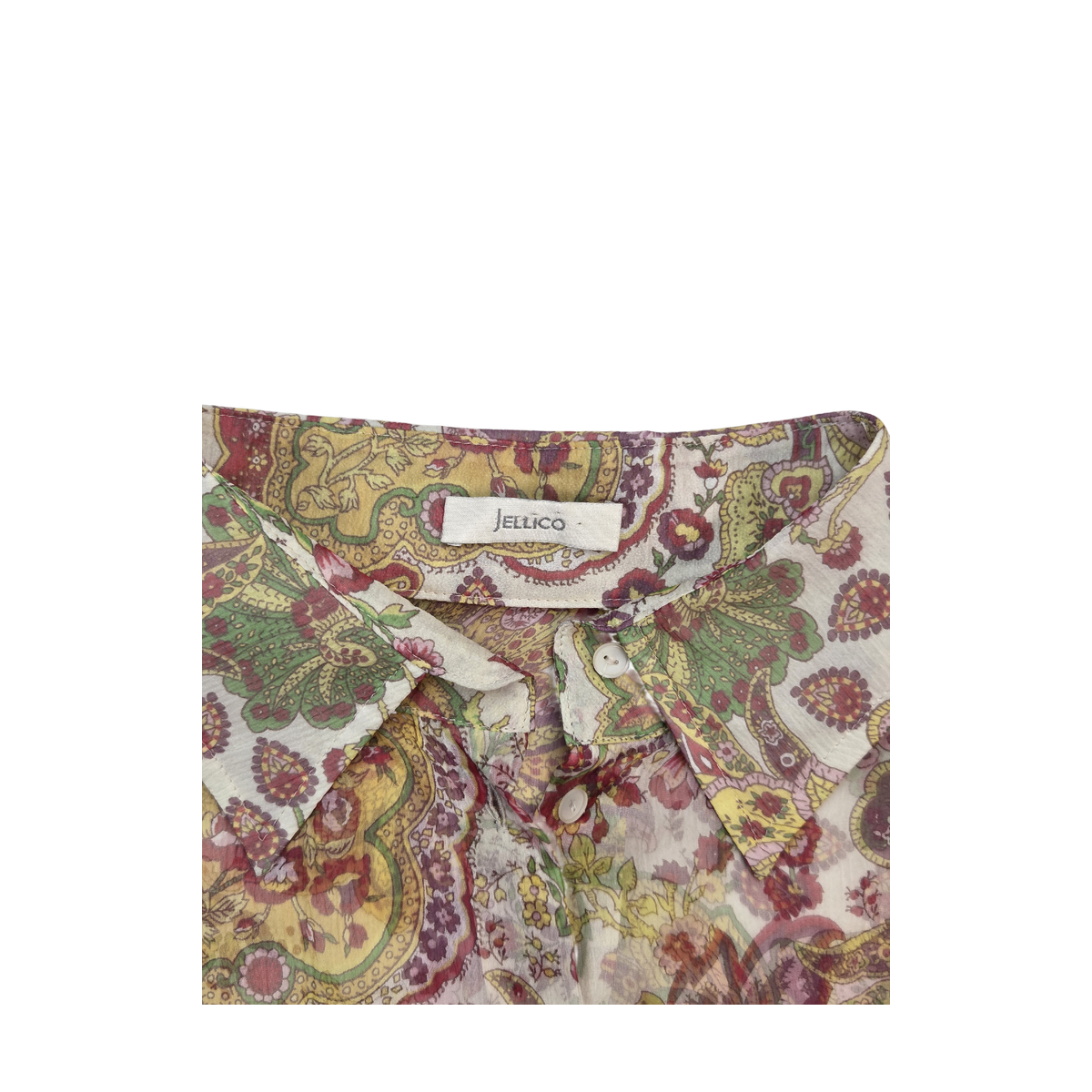 Chemise Jellico multicolore motif cachemire