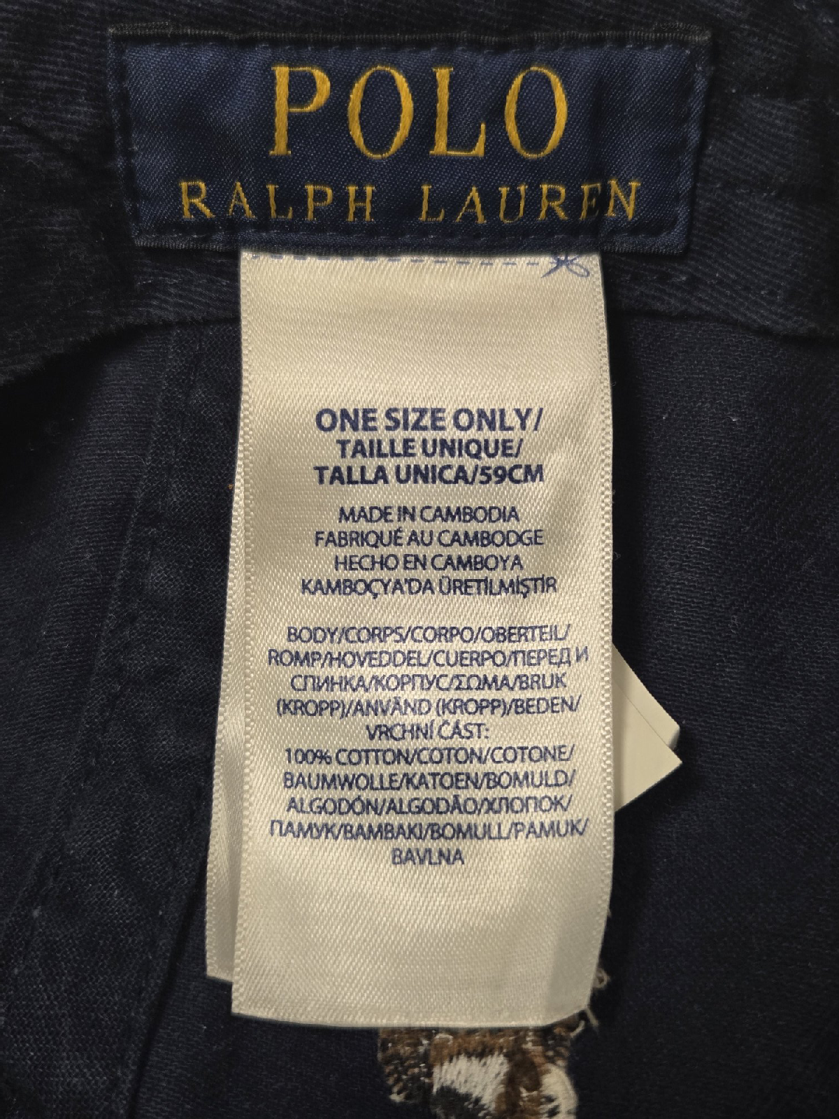 Casquette Ralph Lauren