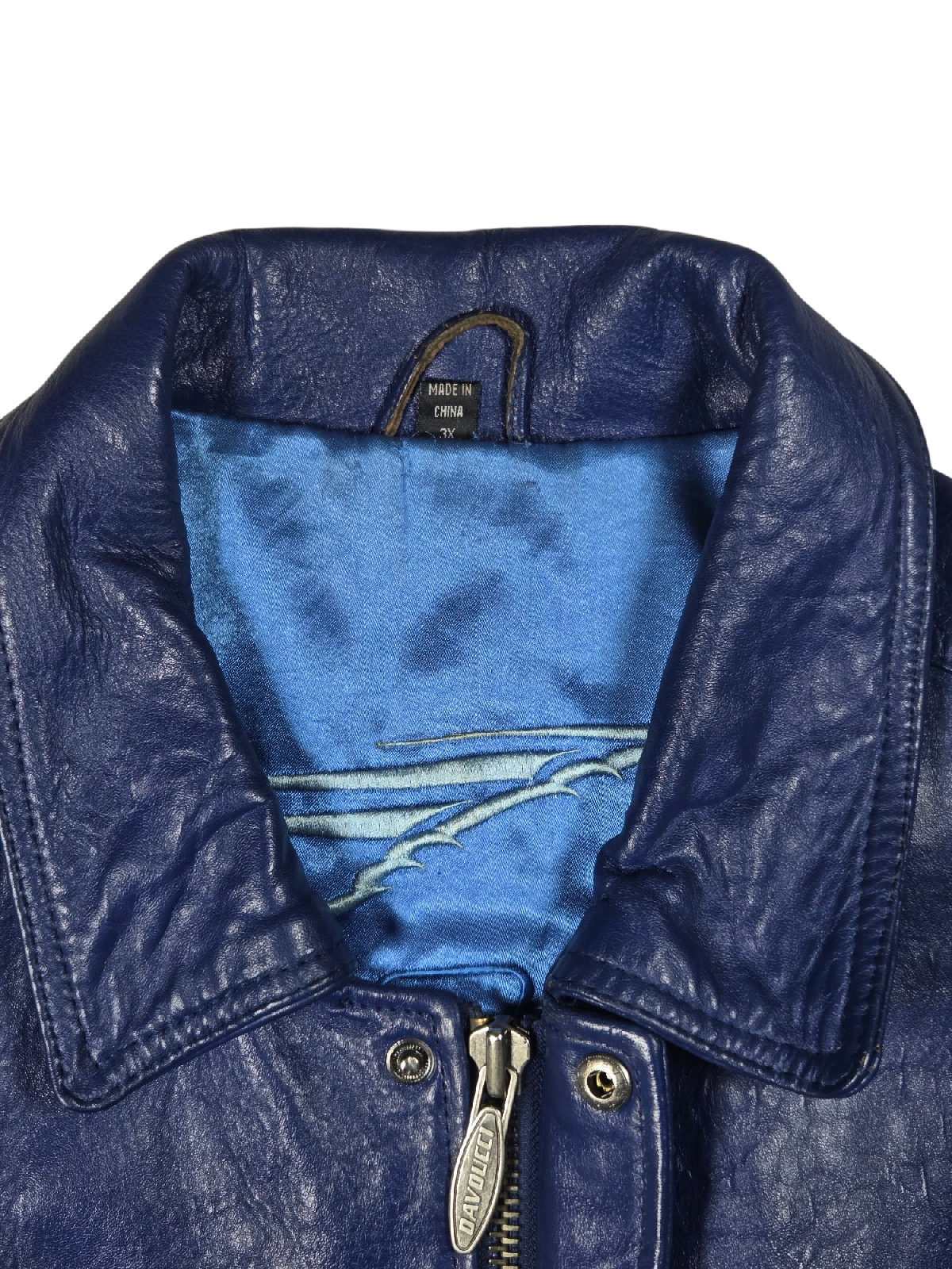 Veste en cuir Davoucci