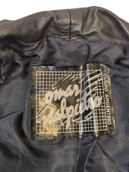 Veste en cuir Omar Salpiero