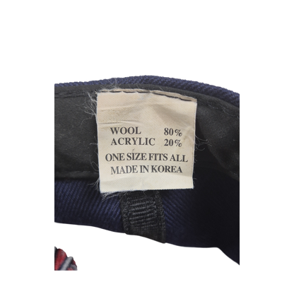 Casquette Chicago 2001 bleu marine et rouge