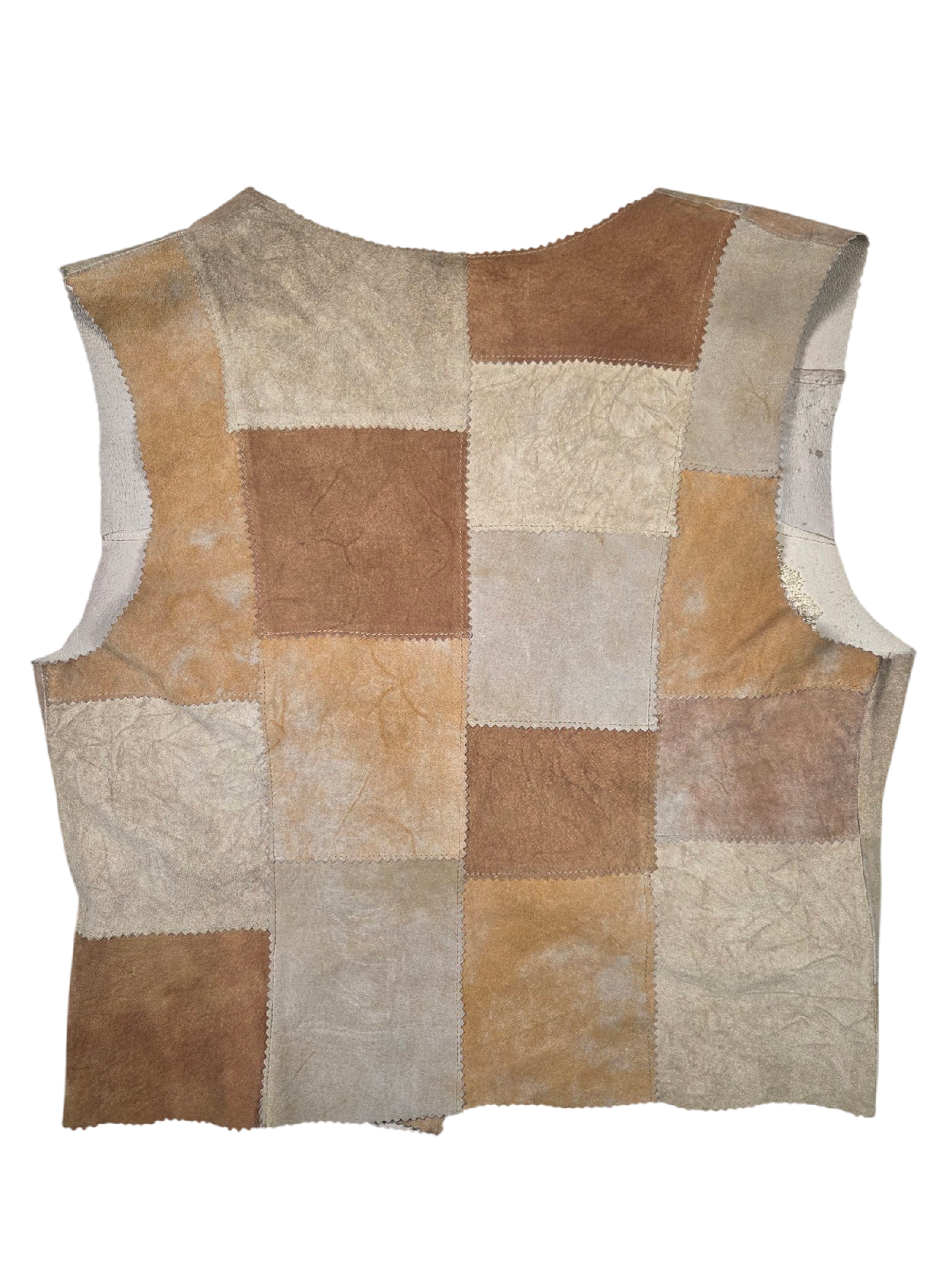 Gilet en cuir Vera Pelle — Taille 46