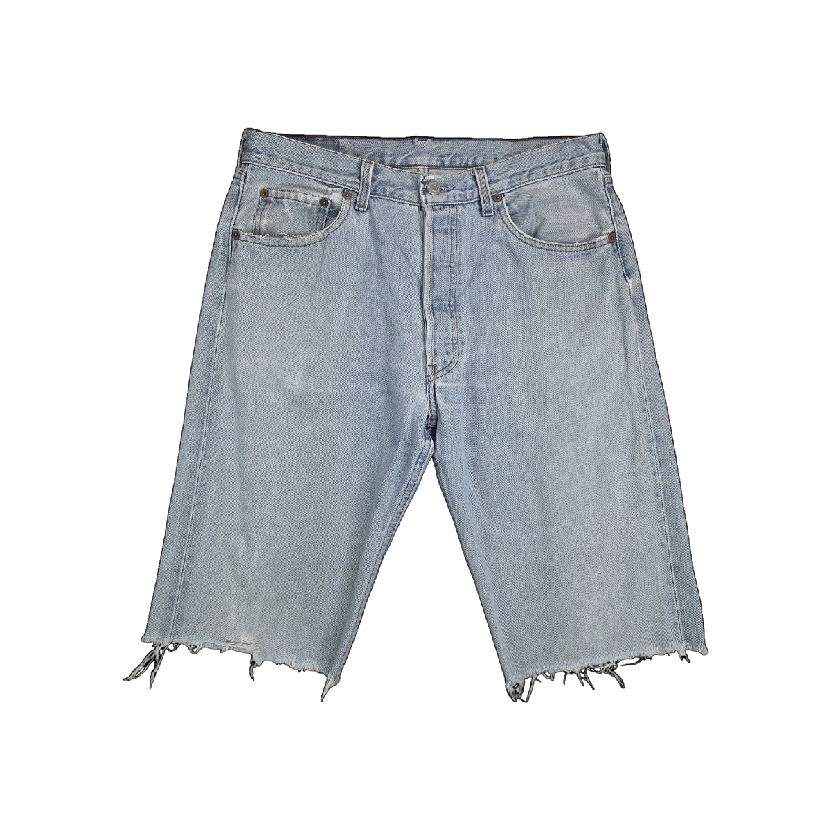 Short Levi's 501 denim bleu clair