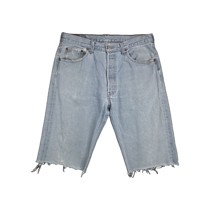 Short Levi's 501 denim bleu clair
