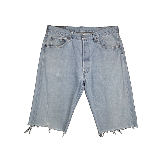 Short Levi's 501 denim bleu clair