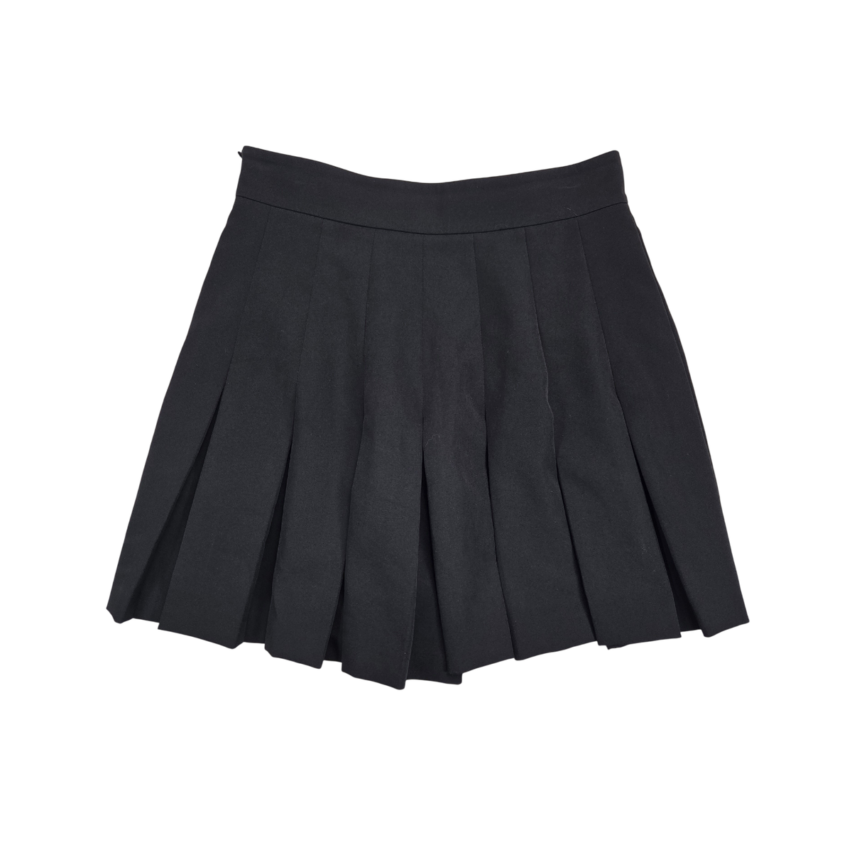 Jupe plissée noire Liu Jo boutons dorés
