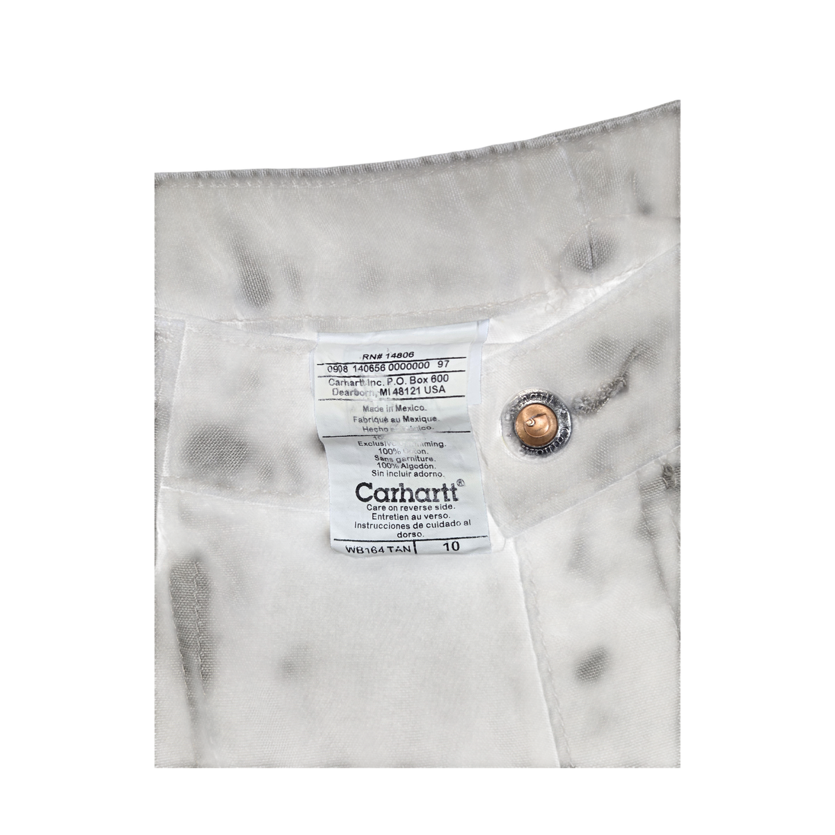 Shorts cargo Carhartt beige