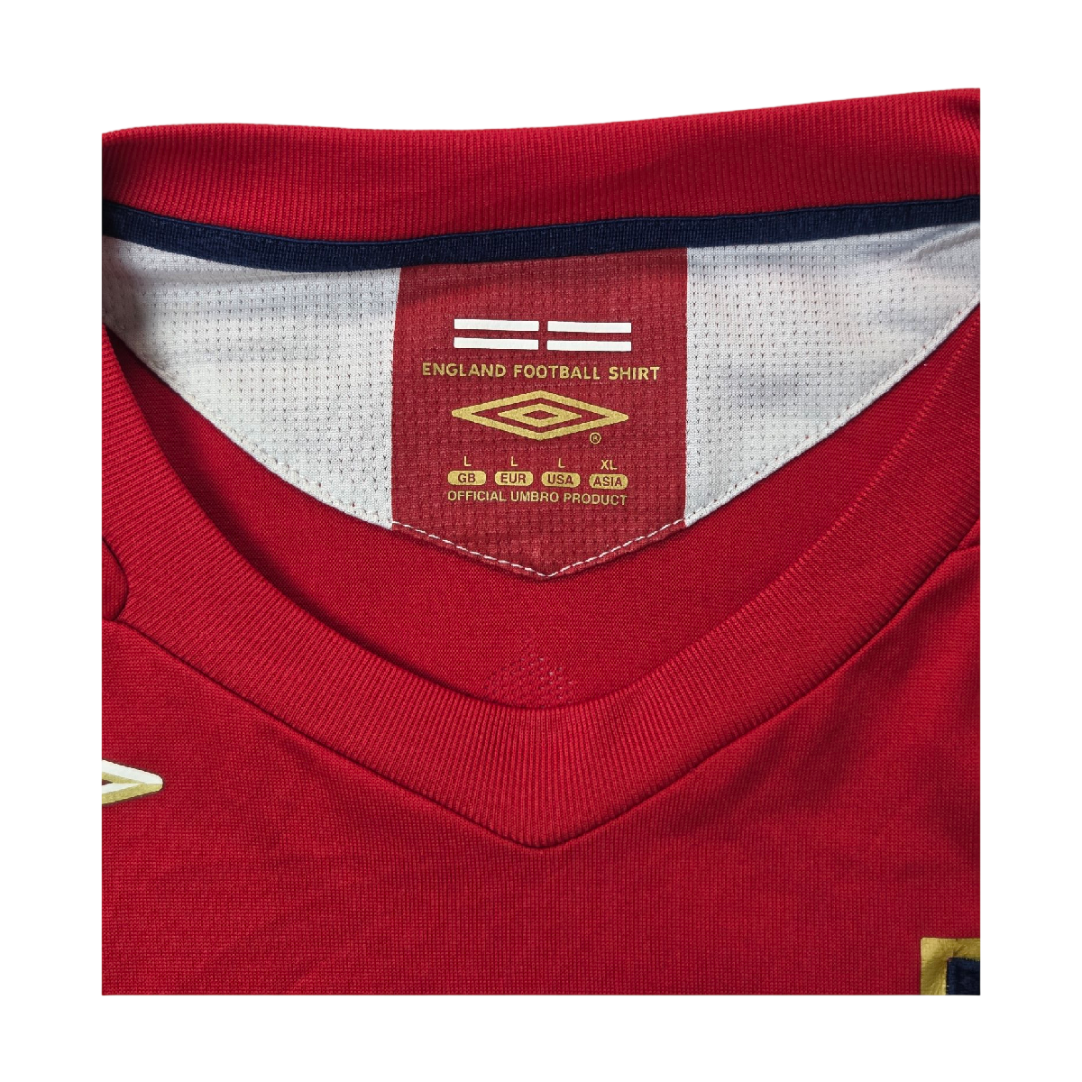 Maillot de foot d'Angleterre