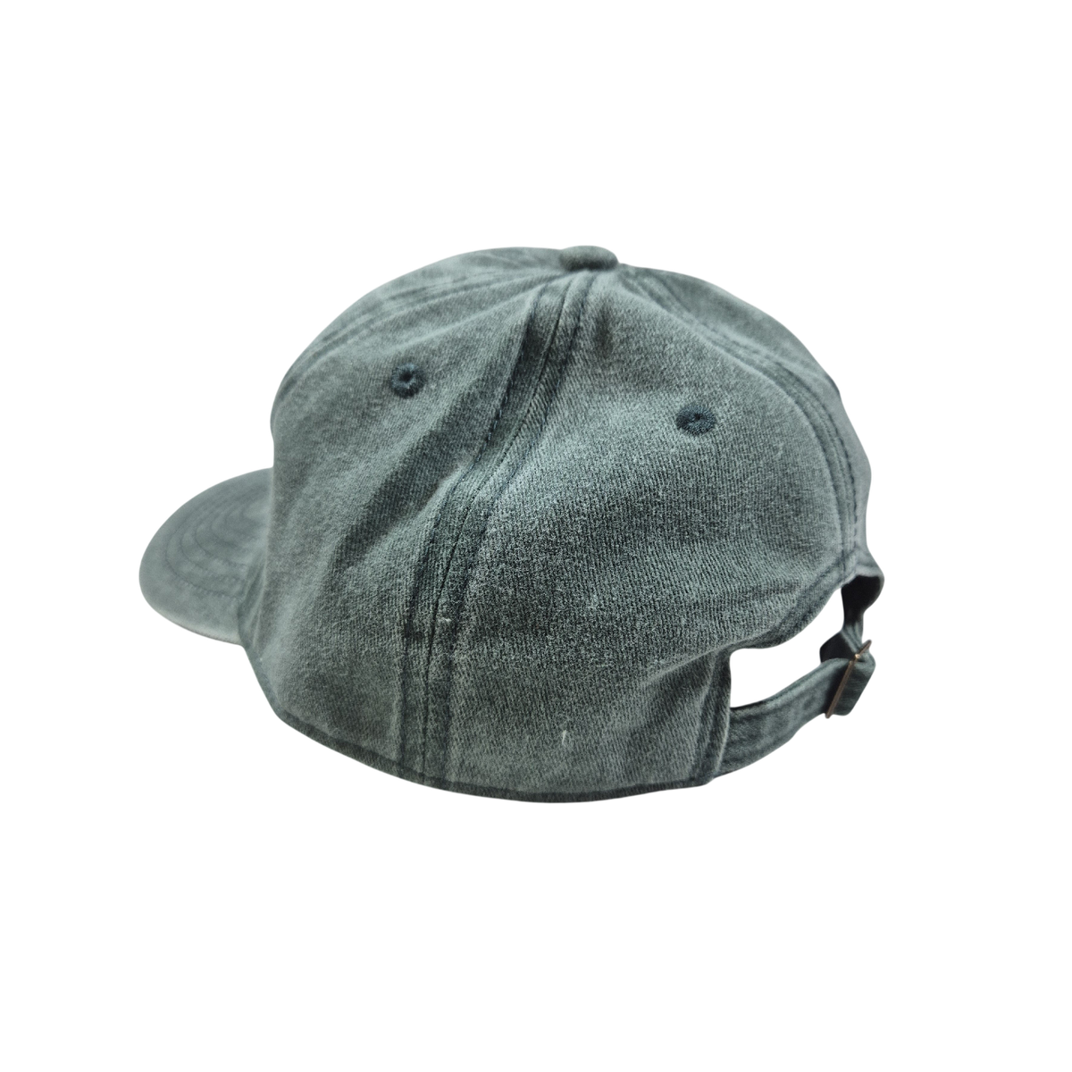 Casquette verte délavée classique