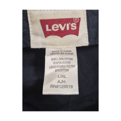 Casquette plate Levi's bleue chinée