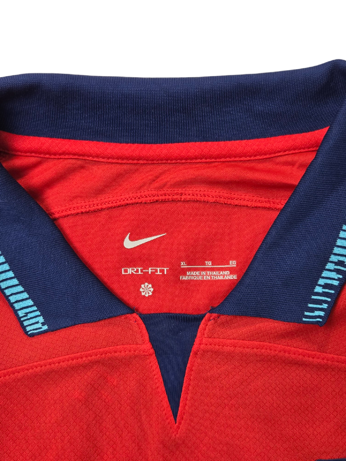 Maillot de foot d'Angleterre