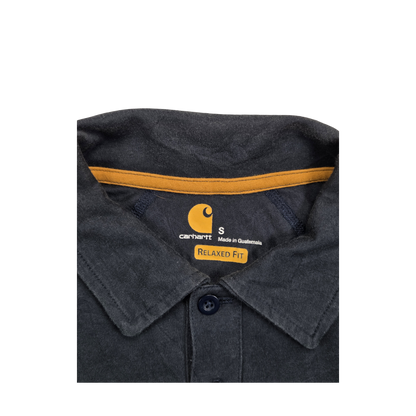 Polo Carhartt bleu marine poche poitrine