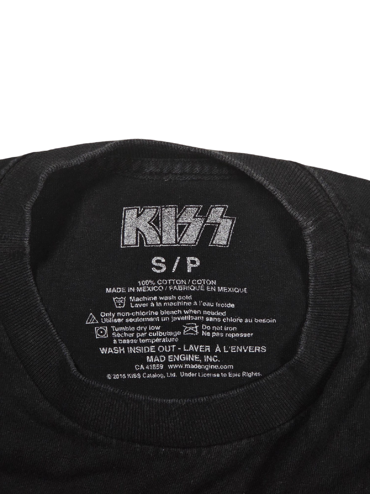 T-shirt Kiss — Taille S