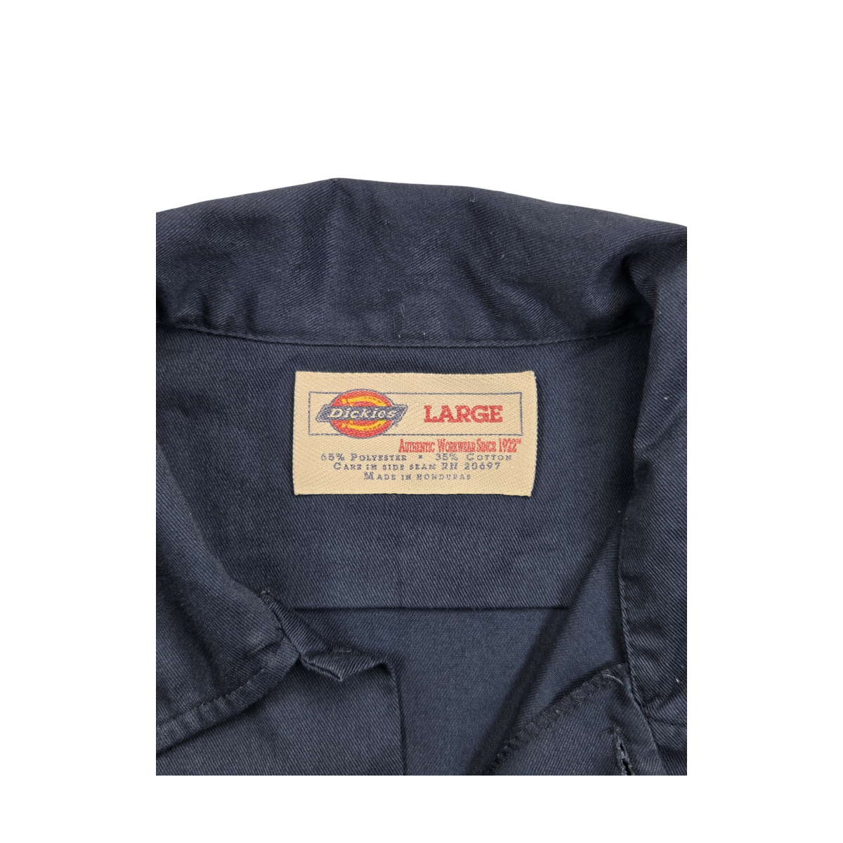 Chemise Dickies bleu marine manches courtes