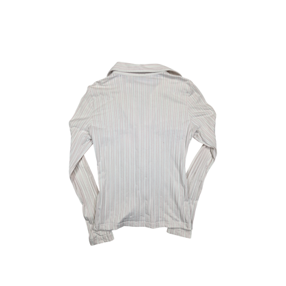 Haut zippé rayé rose Authentic Clothing Company