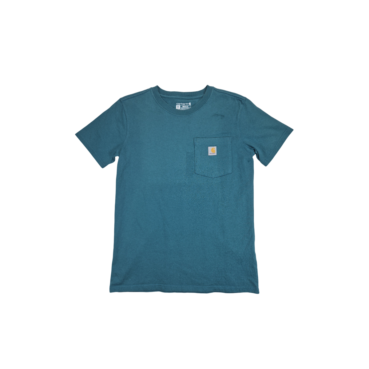 T-shirt Carhartt turquoise poche
