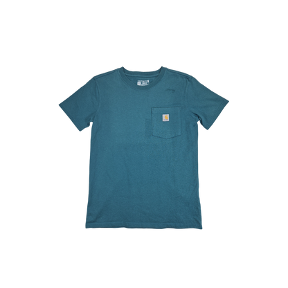 T-shirt Carhartt turquoise poche