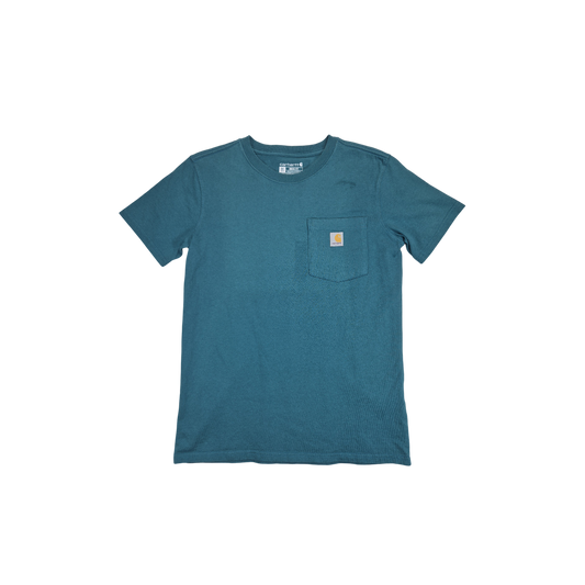 T-shirt Carhartt turquoise poche