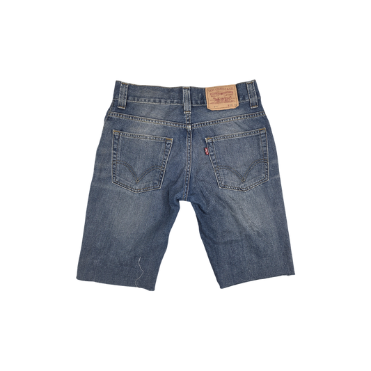Short Levi's 511 Slim denim bleu