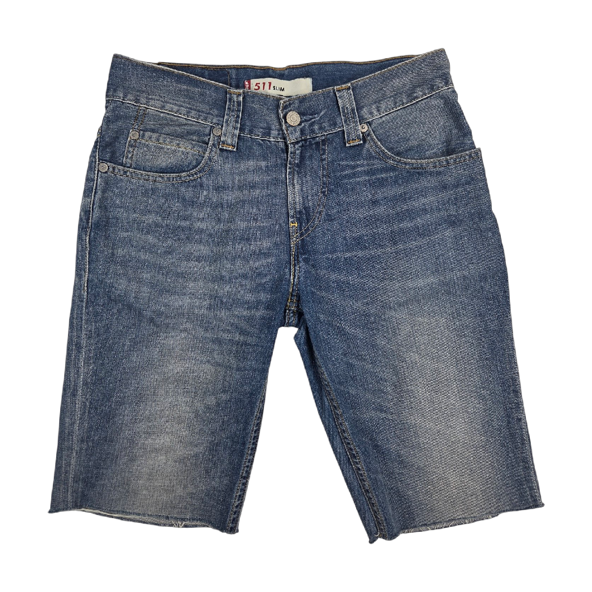 Short Levi's 511 Slim denim bleu