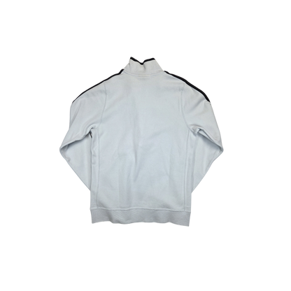 Half Zip Champion bleu clair rayures