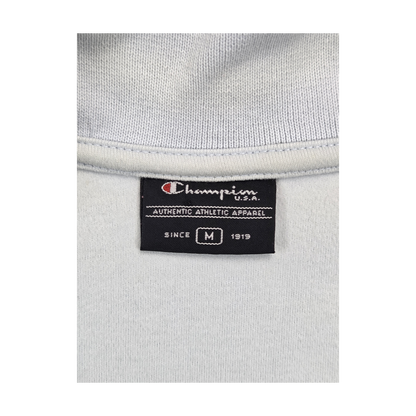 Half Zip Champion bleu clair rayures