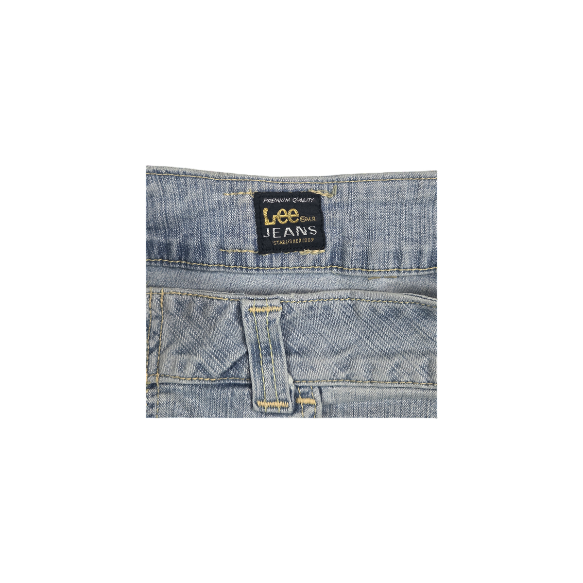 Shorts en jean Lee bleu clair