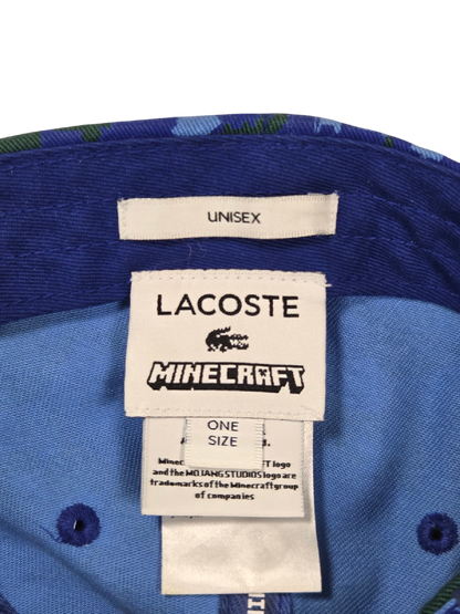Casquette Minecraft × Lacoste