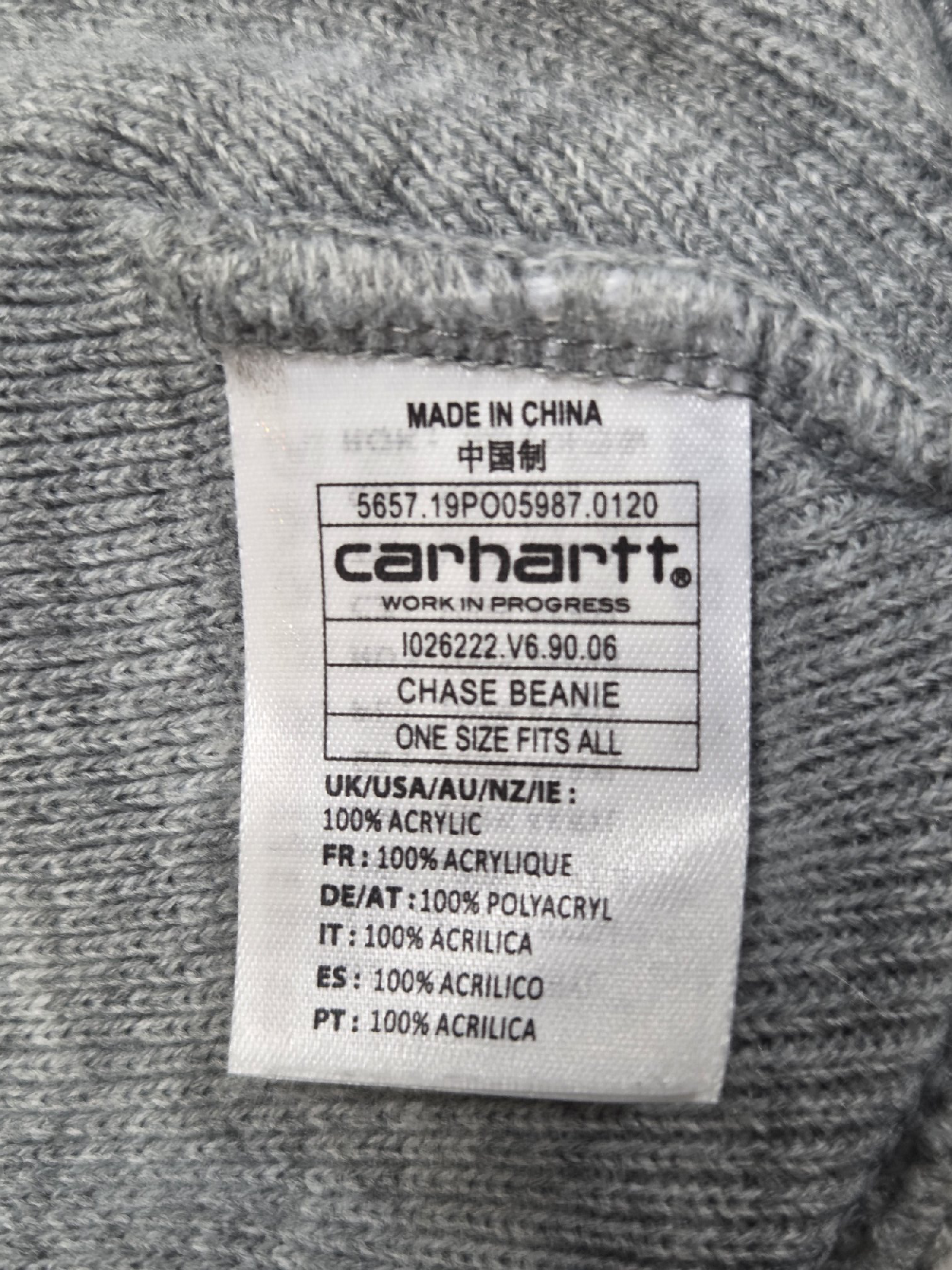Bonnet Carhartt