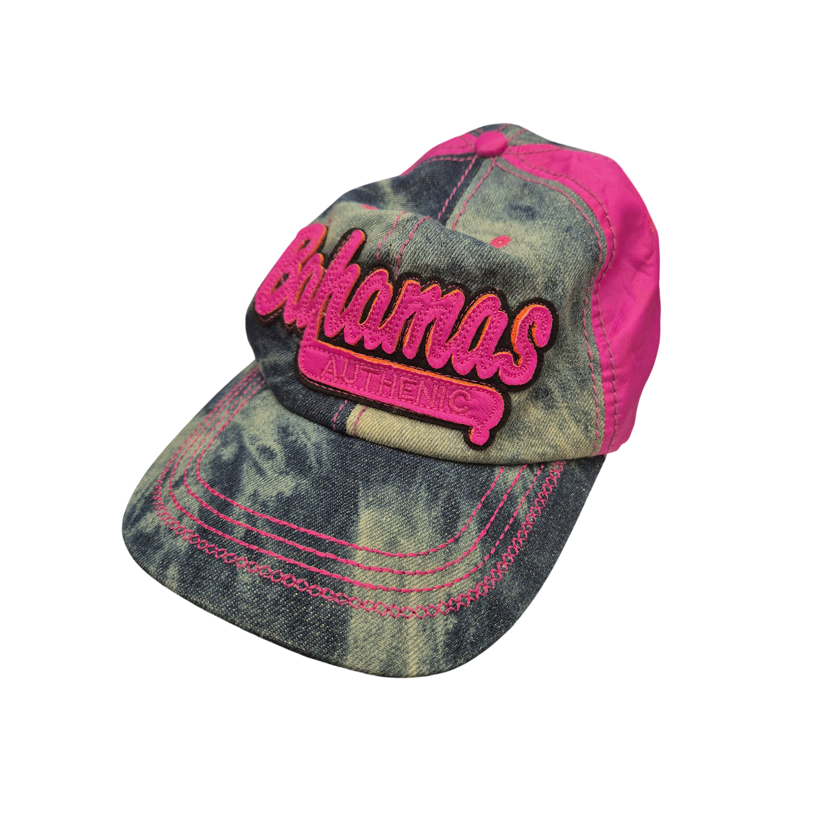 Casquette denim rose Bahamas AUTHENIC