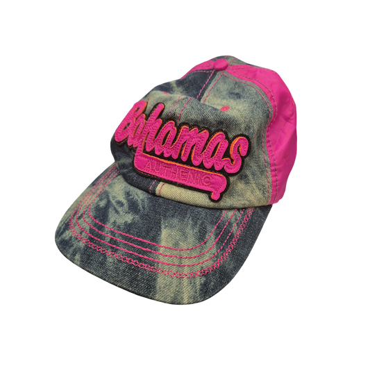 Casquette denim rose Bahamas AUTHENIC