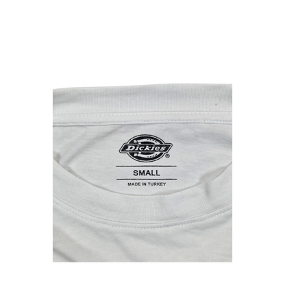 T-shirt Dickies blanc crop manches longues