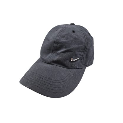 Casquette Nike noire swoosh argenté