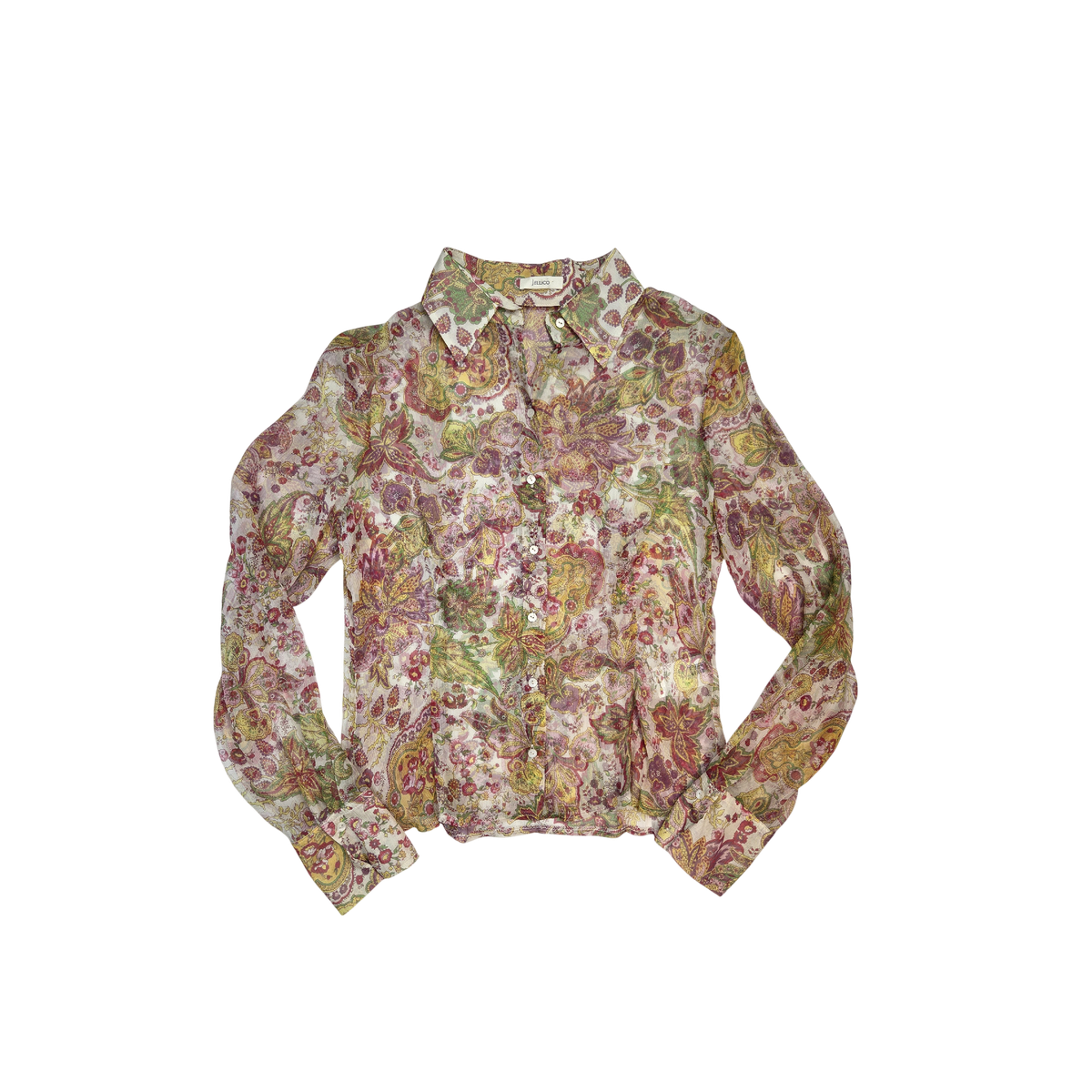 Chemise Jellico multicolore motif cachemire