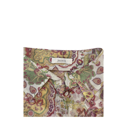 Chemise Jellico multicolore motif cachemire