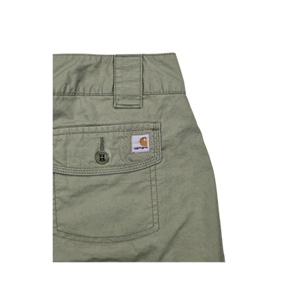 Shorts Carhartt vert olive poches à rabat