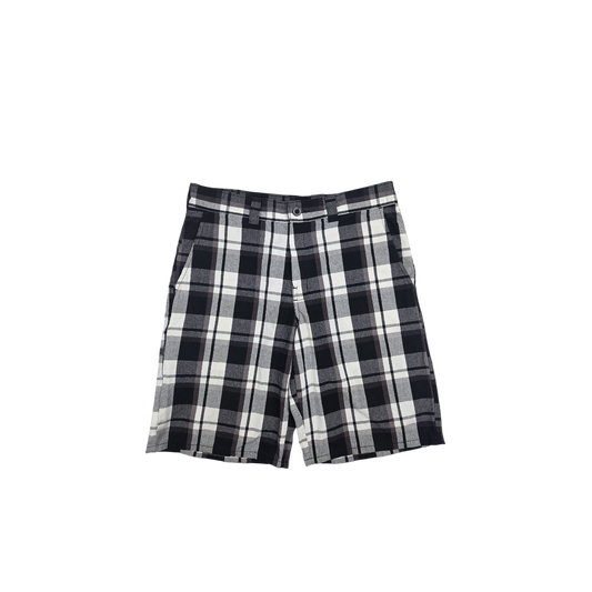 Short Dickies à carreaux noir et blanc