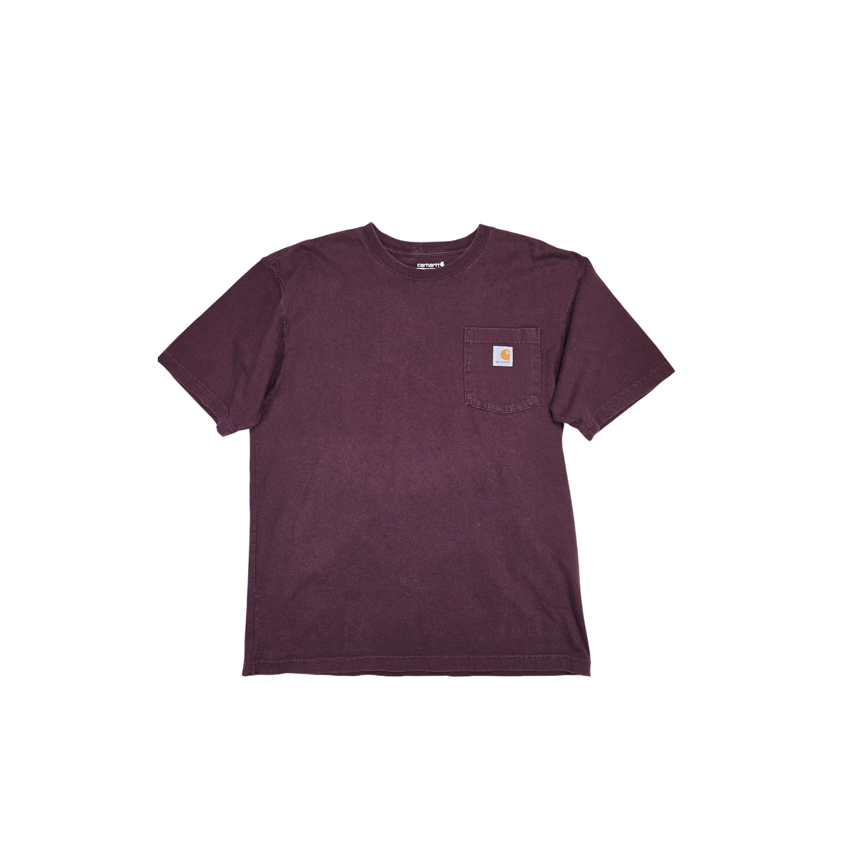 T-shirt Carhartt bordeaux poche