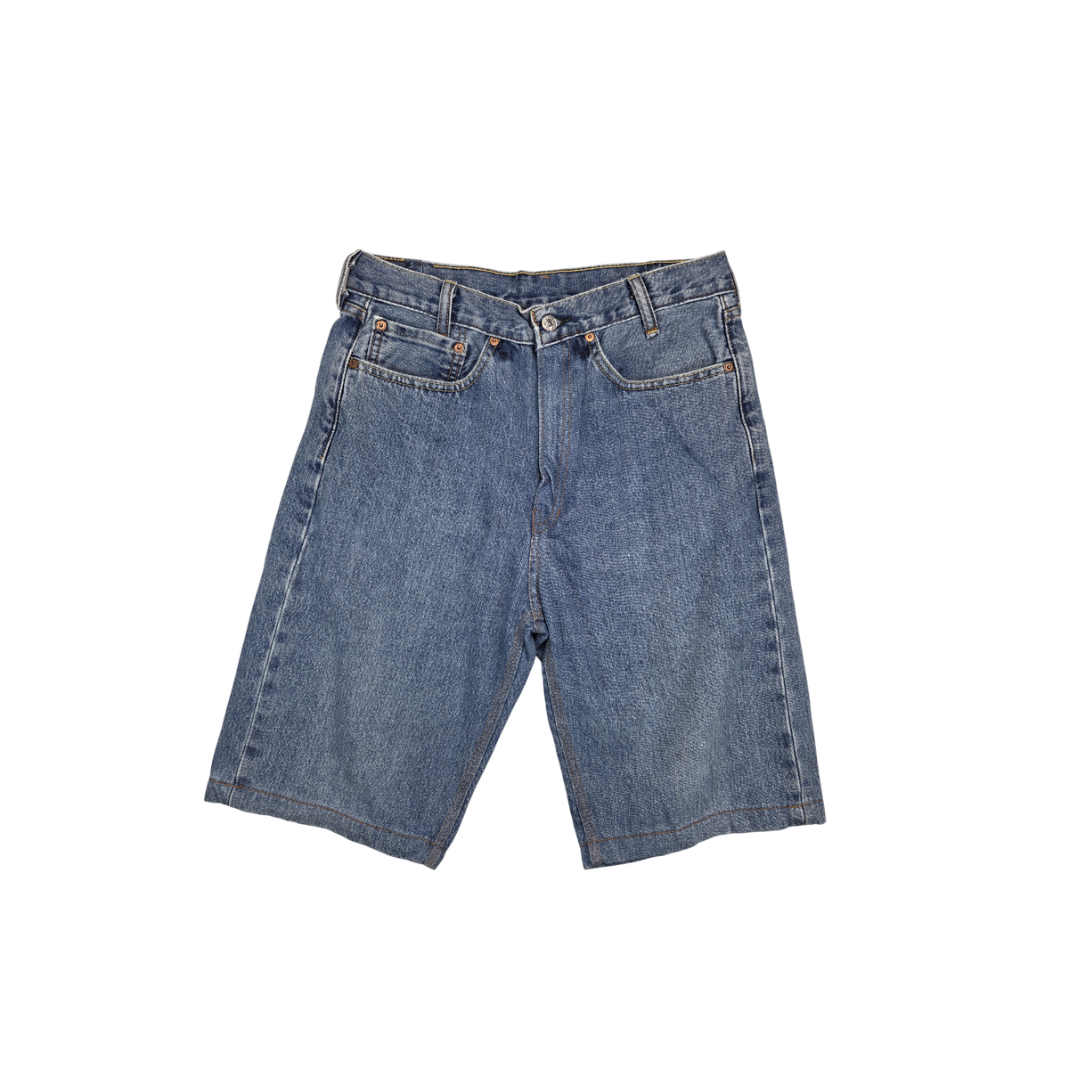 Short en jean Levi's 505 bleu délavé