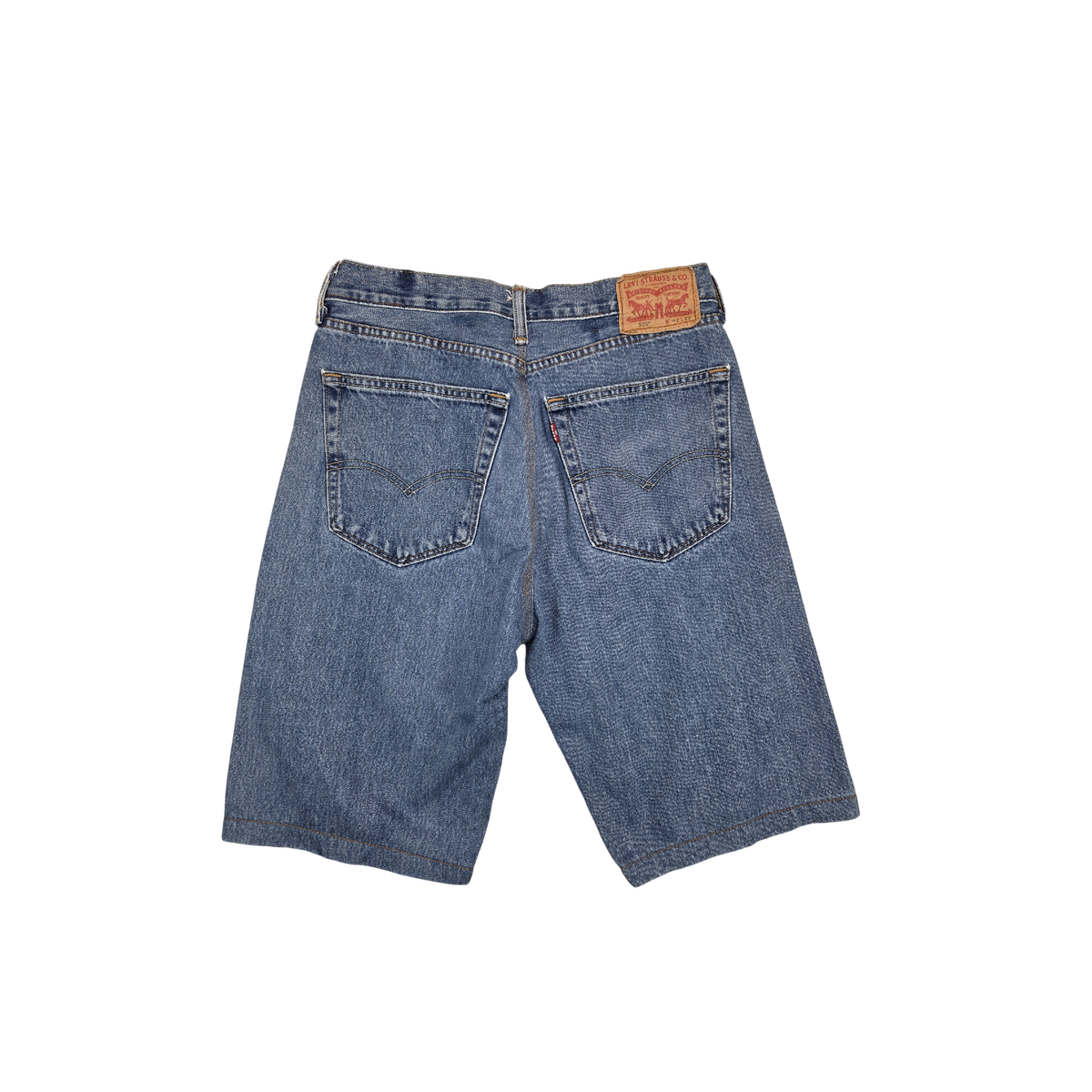 Short en jean Levi's 505 bleu délavé