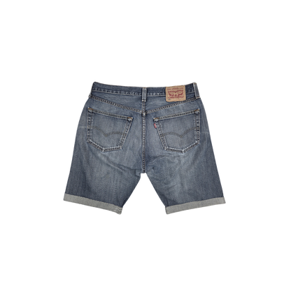 Short Levi's 501 denim bleu délavé